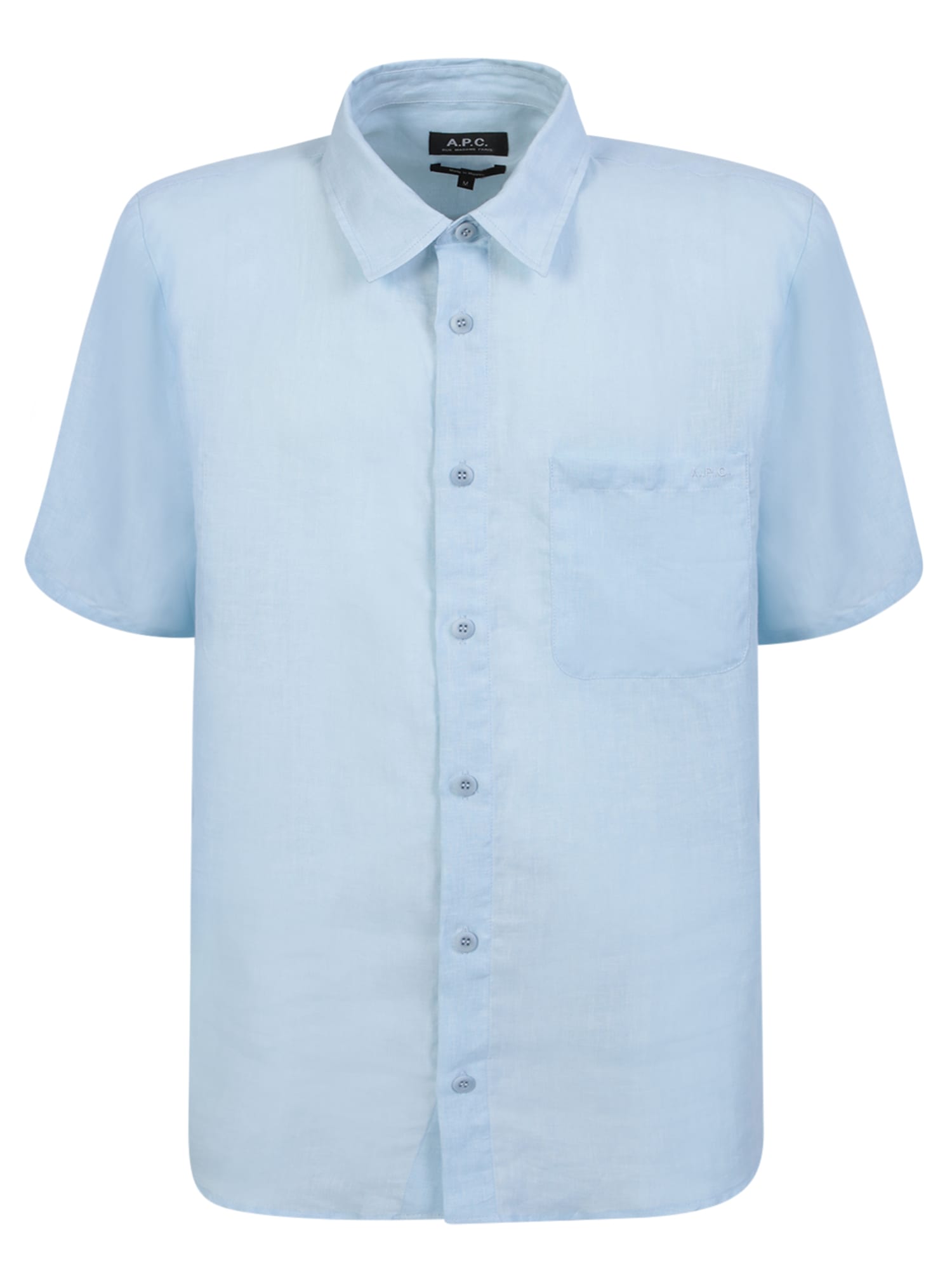 Apc Bellini Shirt In Light Blue