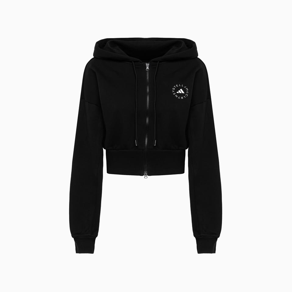 Adidas By Stella Mccartney Sweatshirt In Black