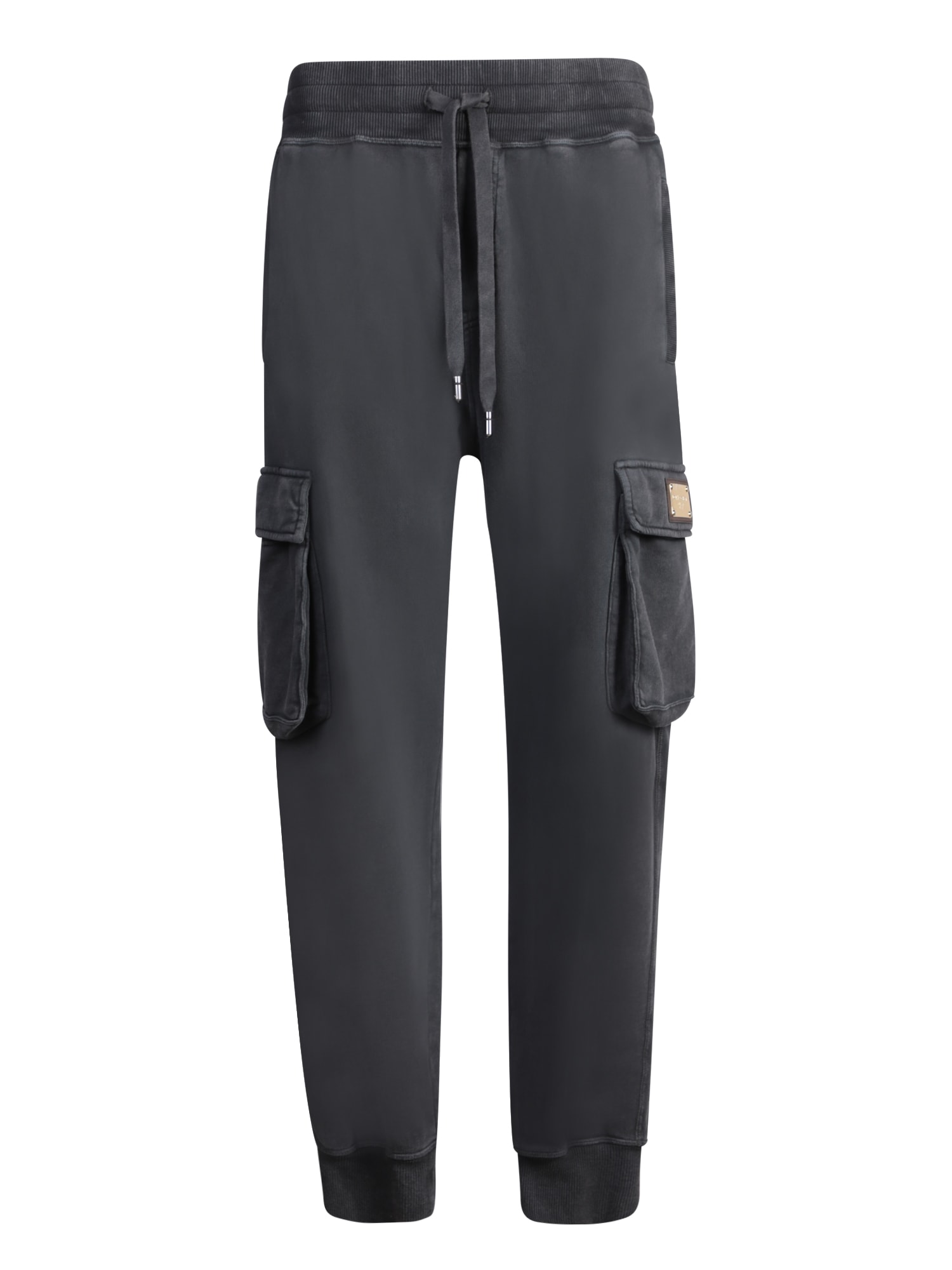 Shop Dolce & Gabbana Cargo Jogger Trousers In Black