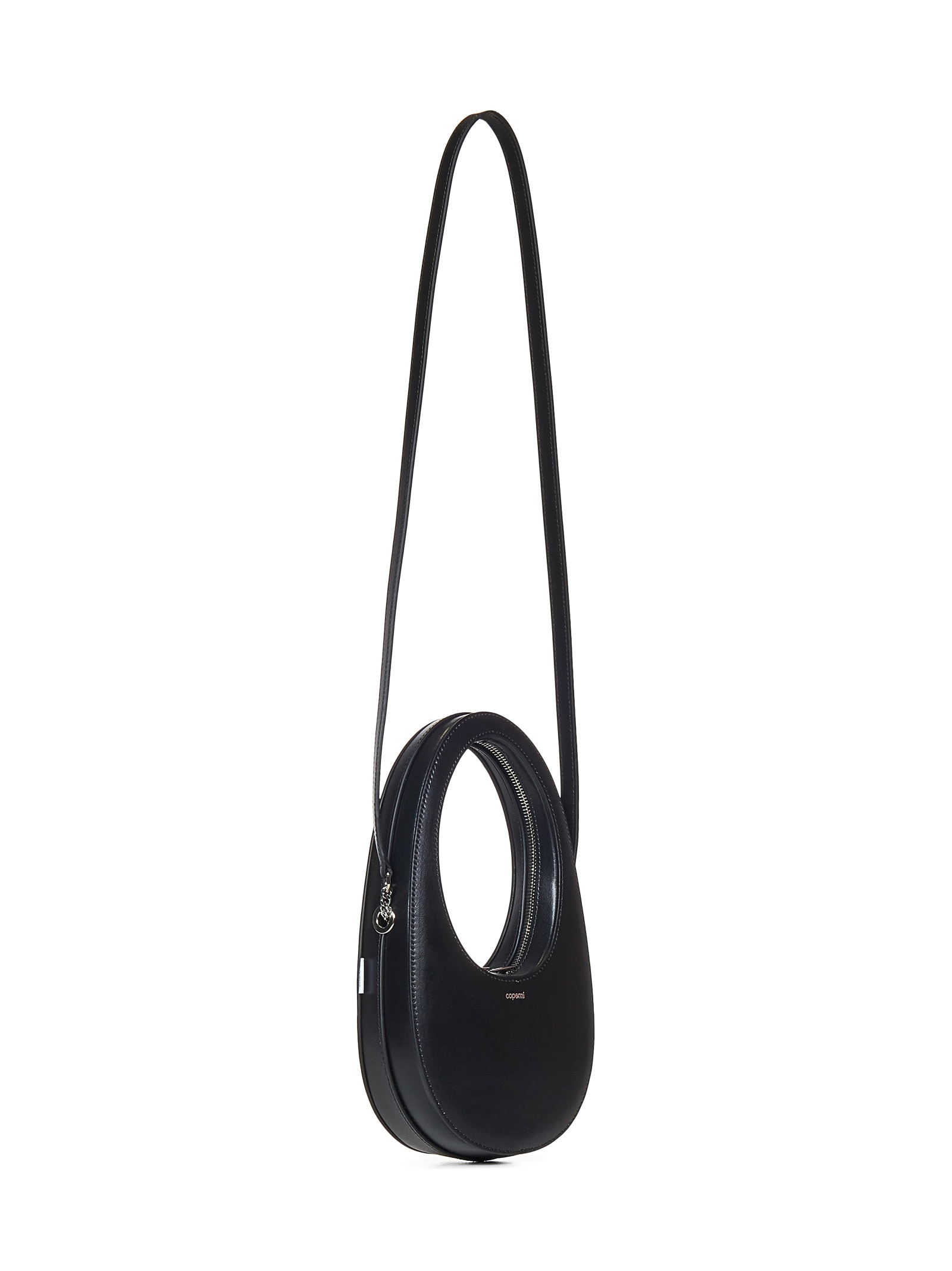 Shop Coperni Mini Swipe Shoulderg Bag In Black