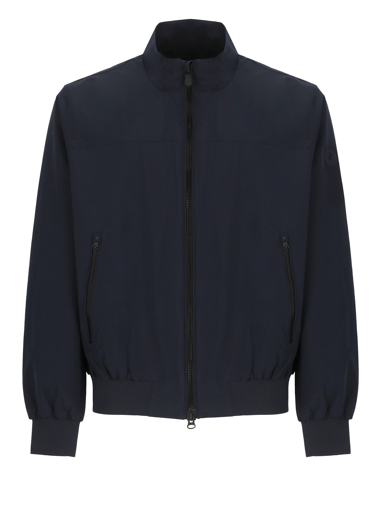Save The Duck Blue Tech Fabric Waterproof Finlay Jacket In Blue