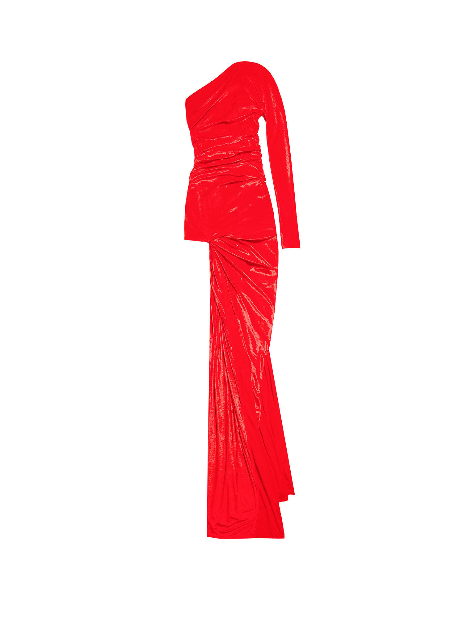 Shop Balenciaga Dress In Red