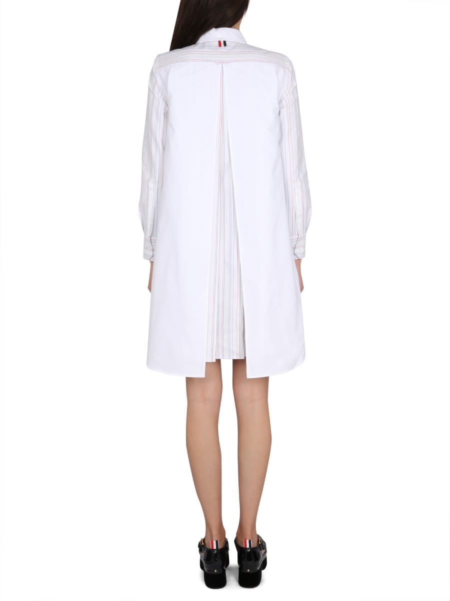 Thom Browne Wool Shirt In Multicolour