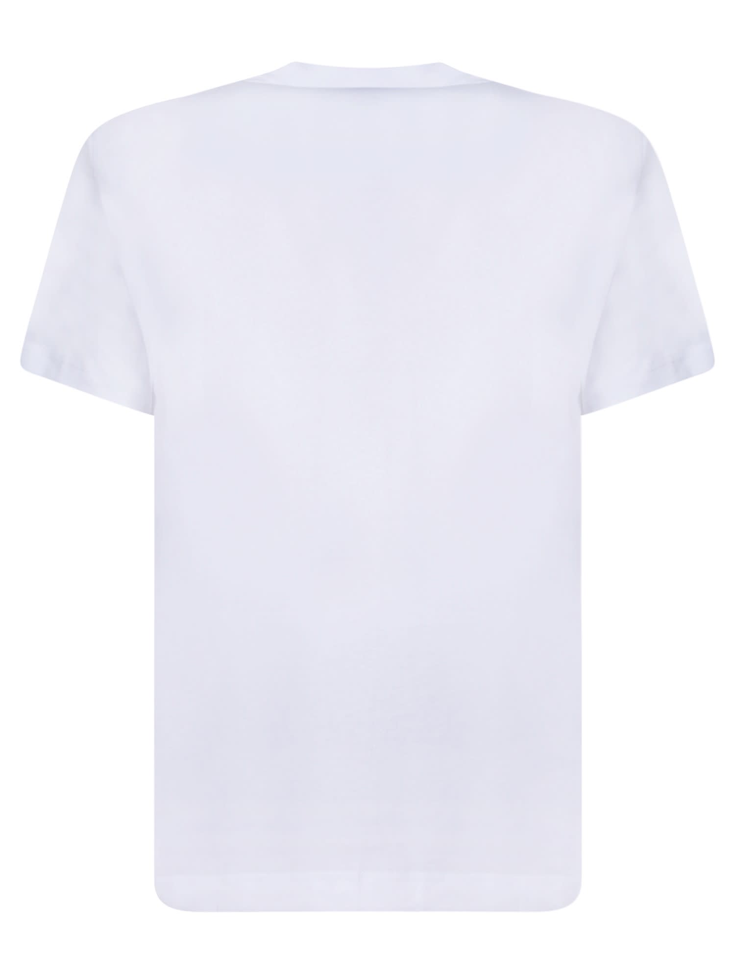 Shop Comme Des Garçons Shirt Marilyng White T-shirt