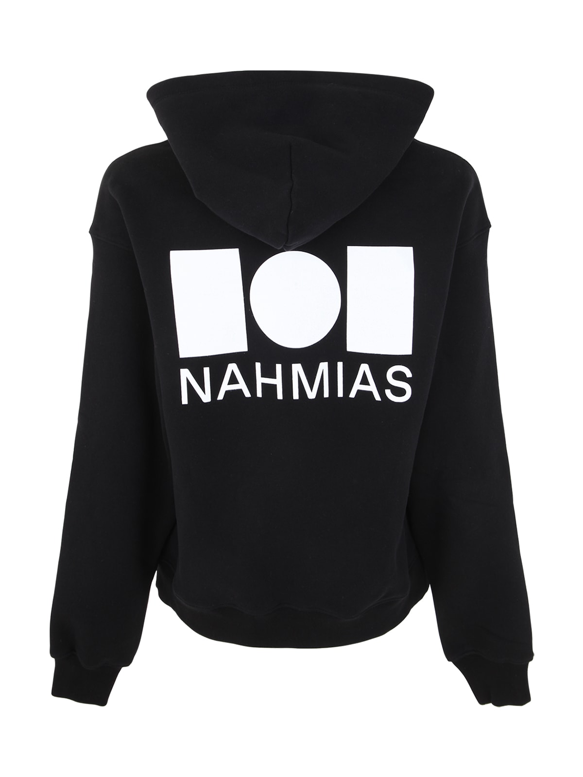 Shop Nahmias Logo Hoodie In Black