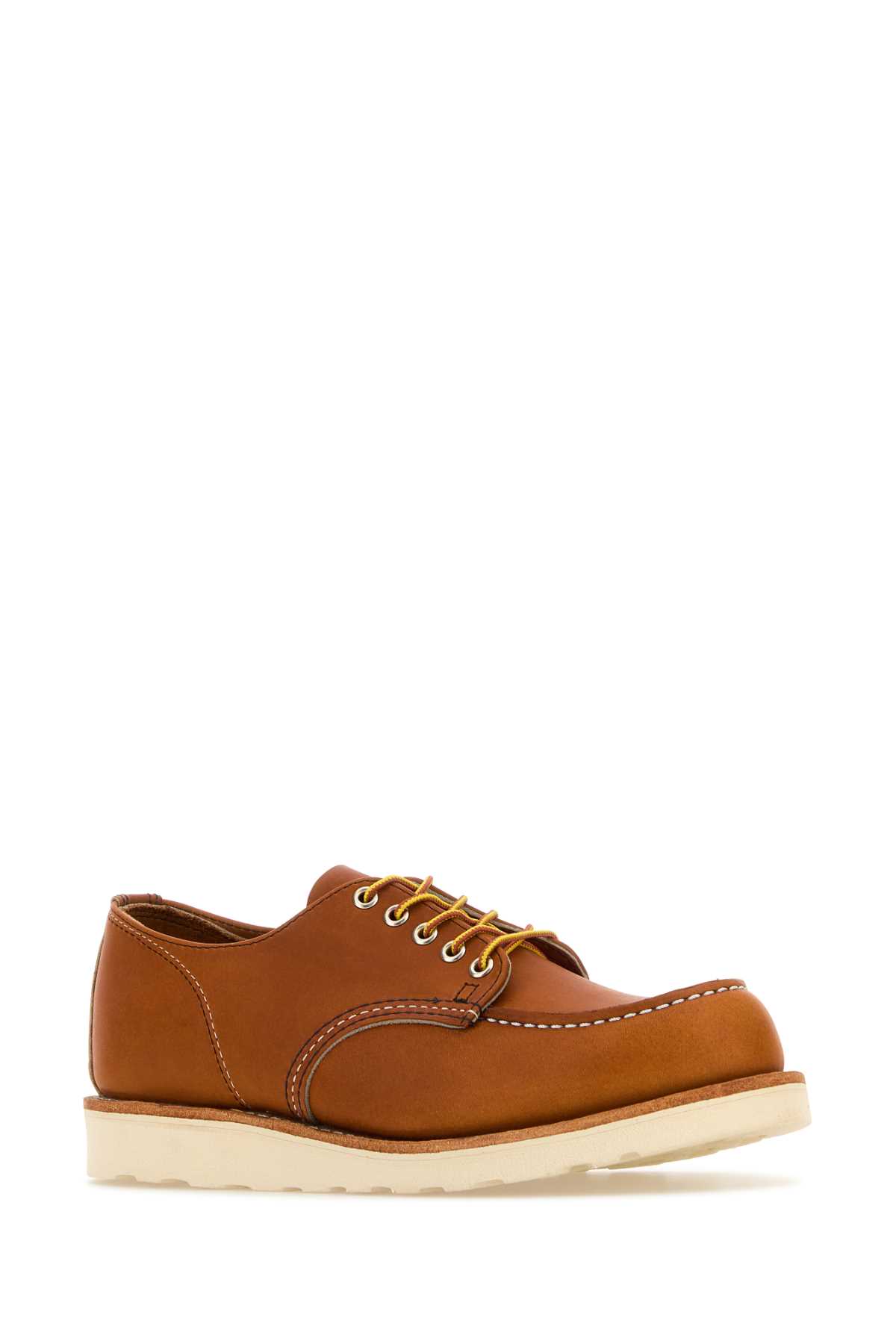Red Wing Caramel Leather Lace-up Shoes In Orolegacy