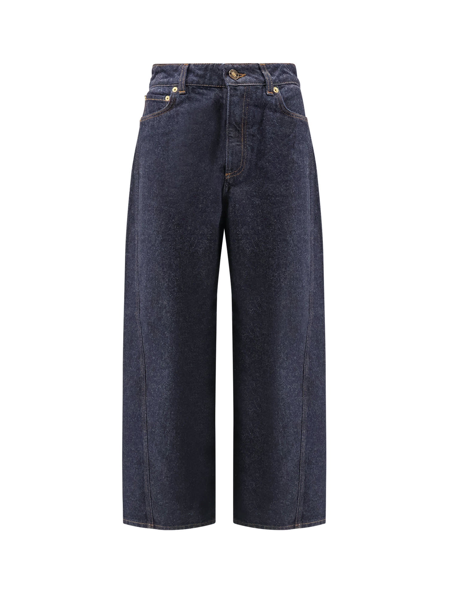 Givenchy Twisted Dark Blue Denim Jeans