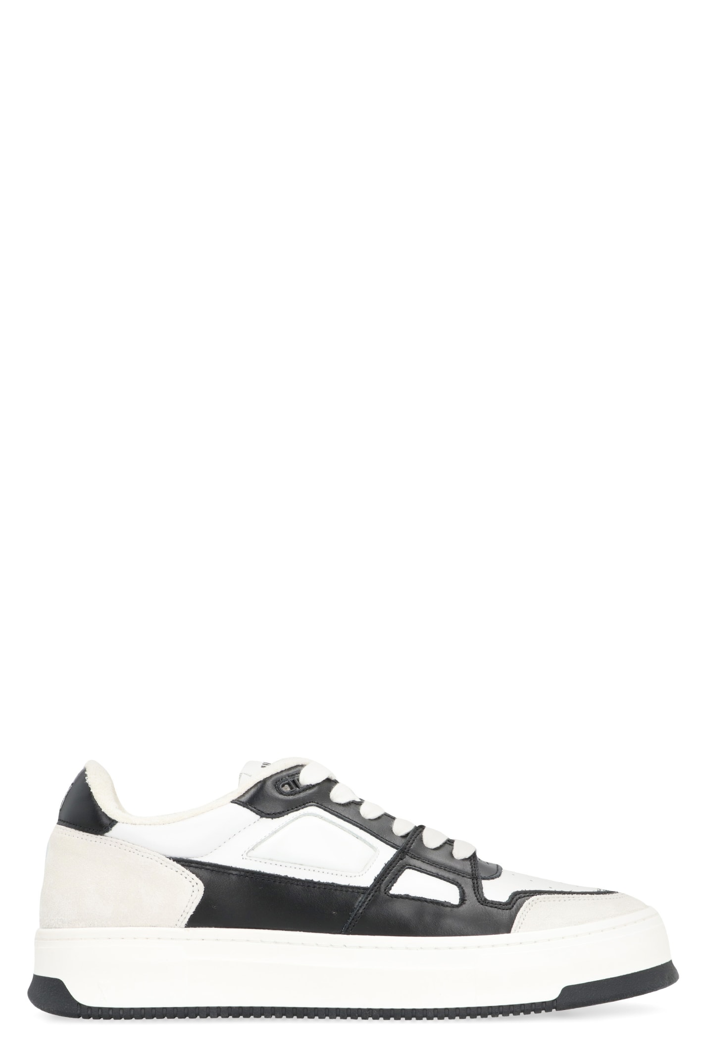 Shop Ami Alexandre Mattiussi Arcade Low-top Sneakers In White