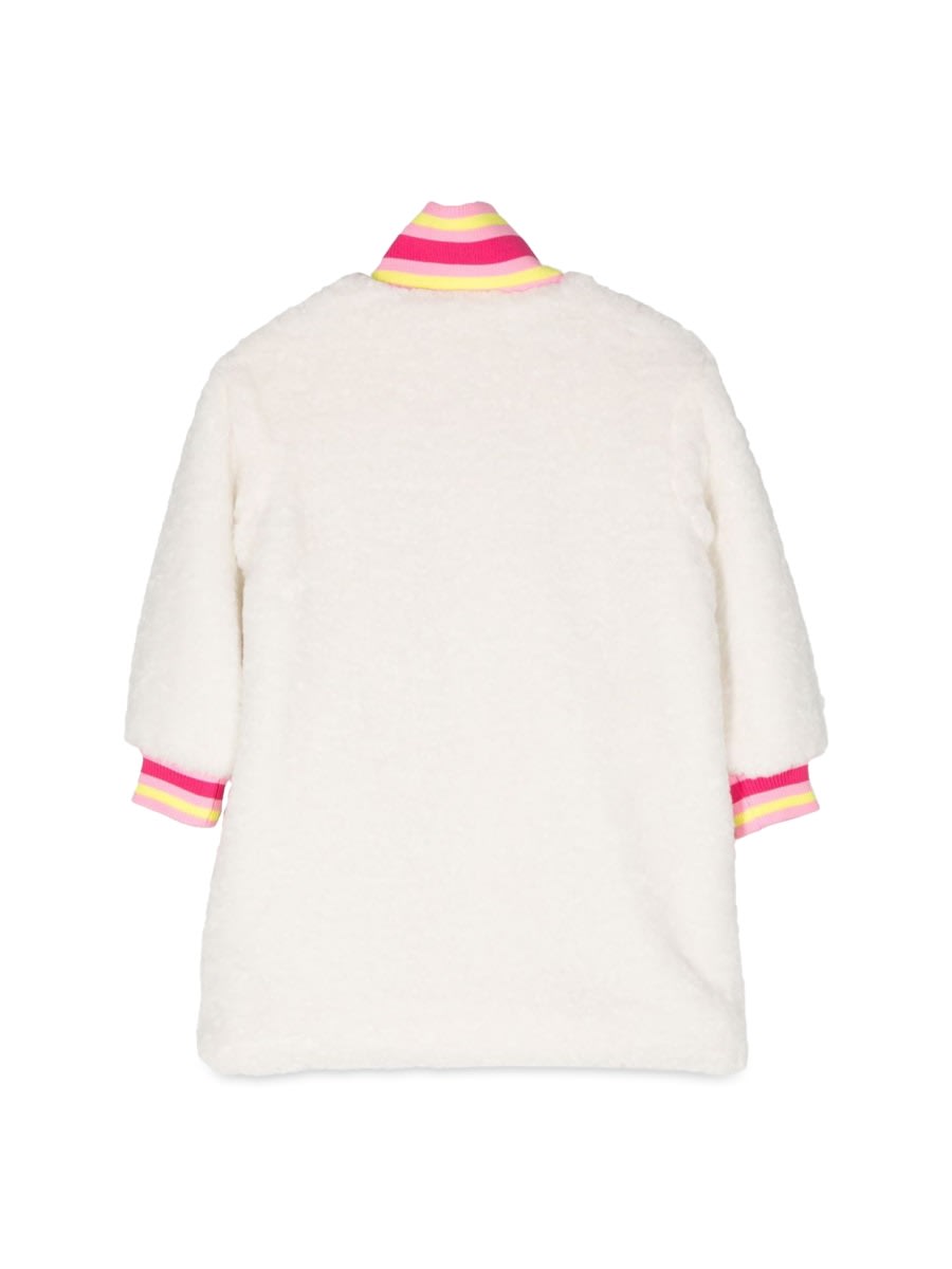 Marc Jacobs Coat Little Kids Color Ivory In White