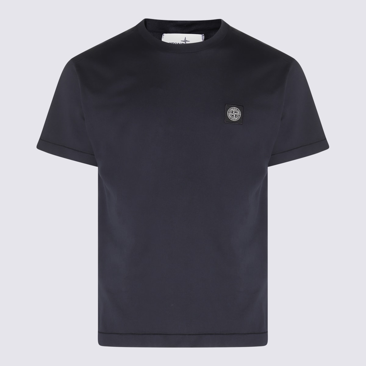 Navy Blue Cotton T-shirt