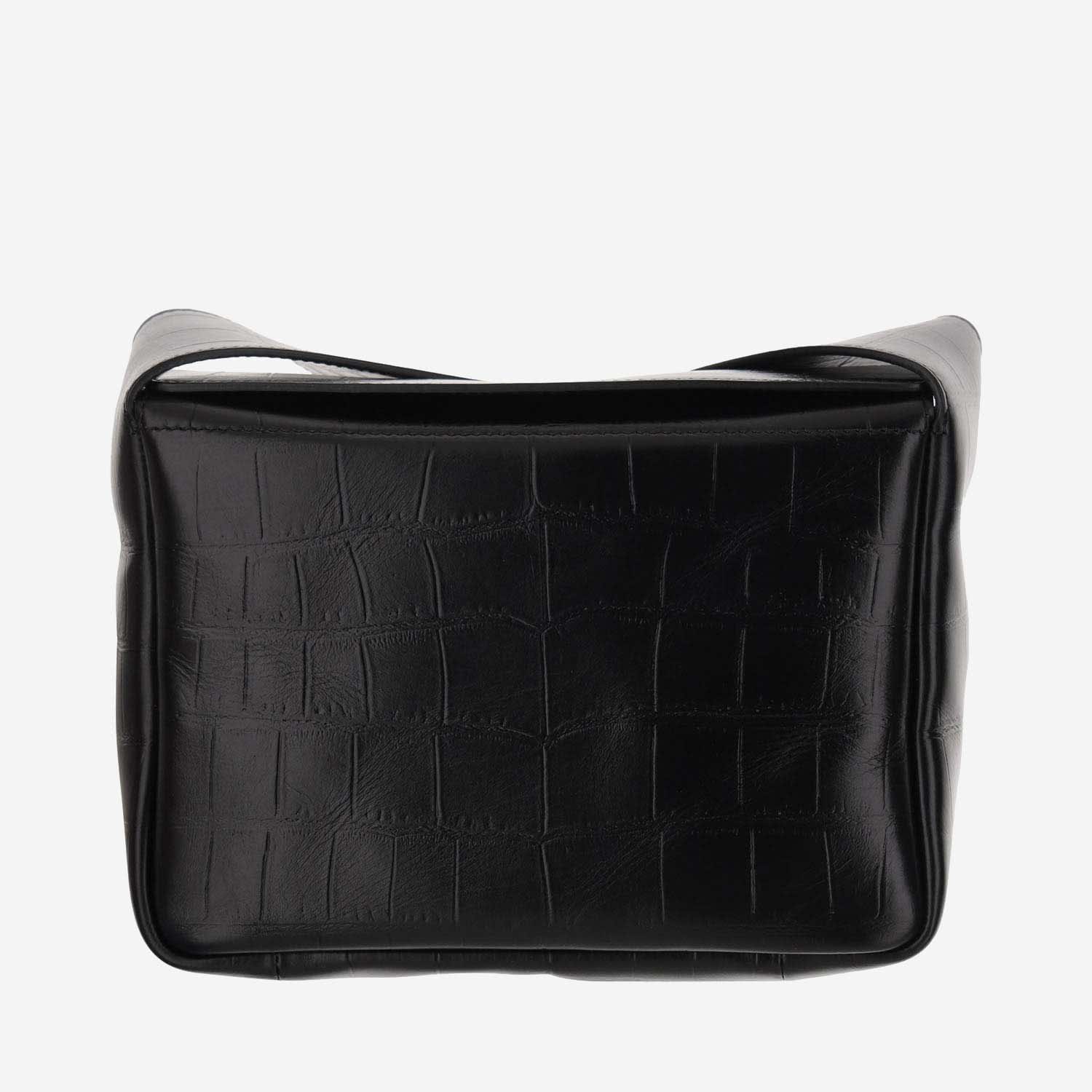 Shop Jil Sander Flap Mini Shoulder Bag In Black