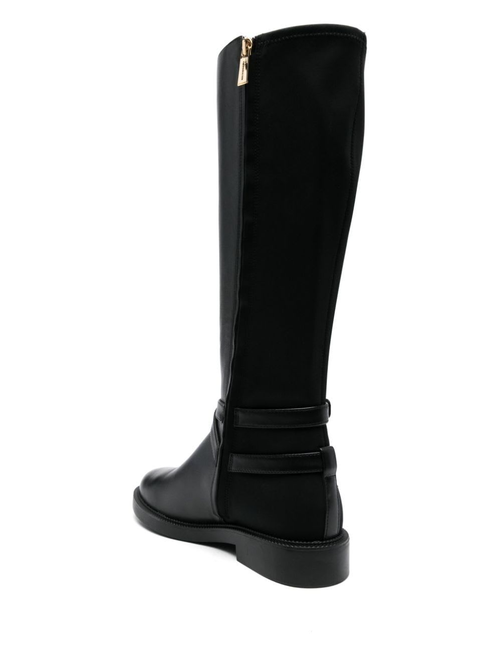 Shop Michael Michael Kors Abigail Boot In Black