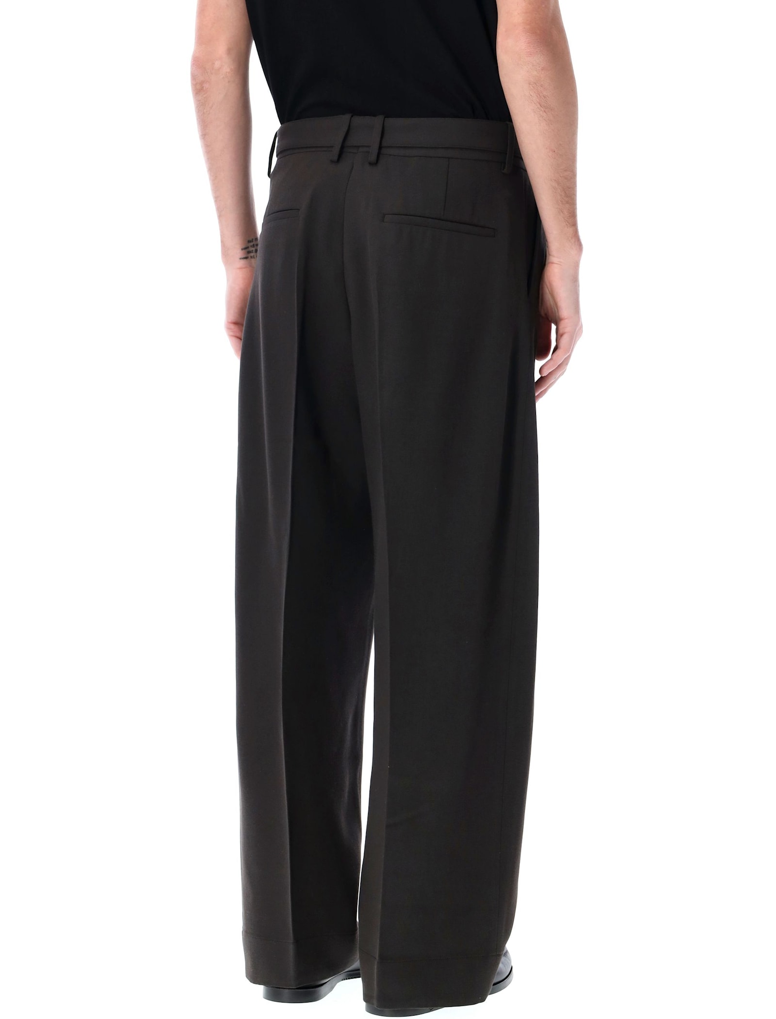 Studio Nicholson Vital Pant In Oil Grey