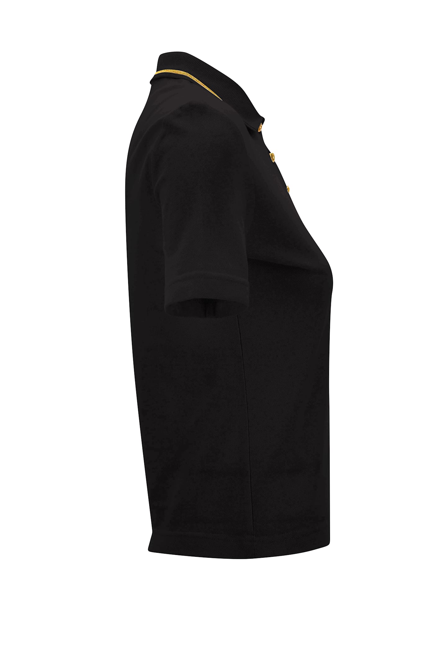 Shop Versace Jeans Couture Polo In Black