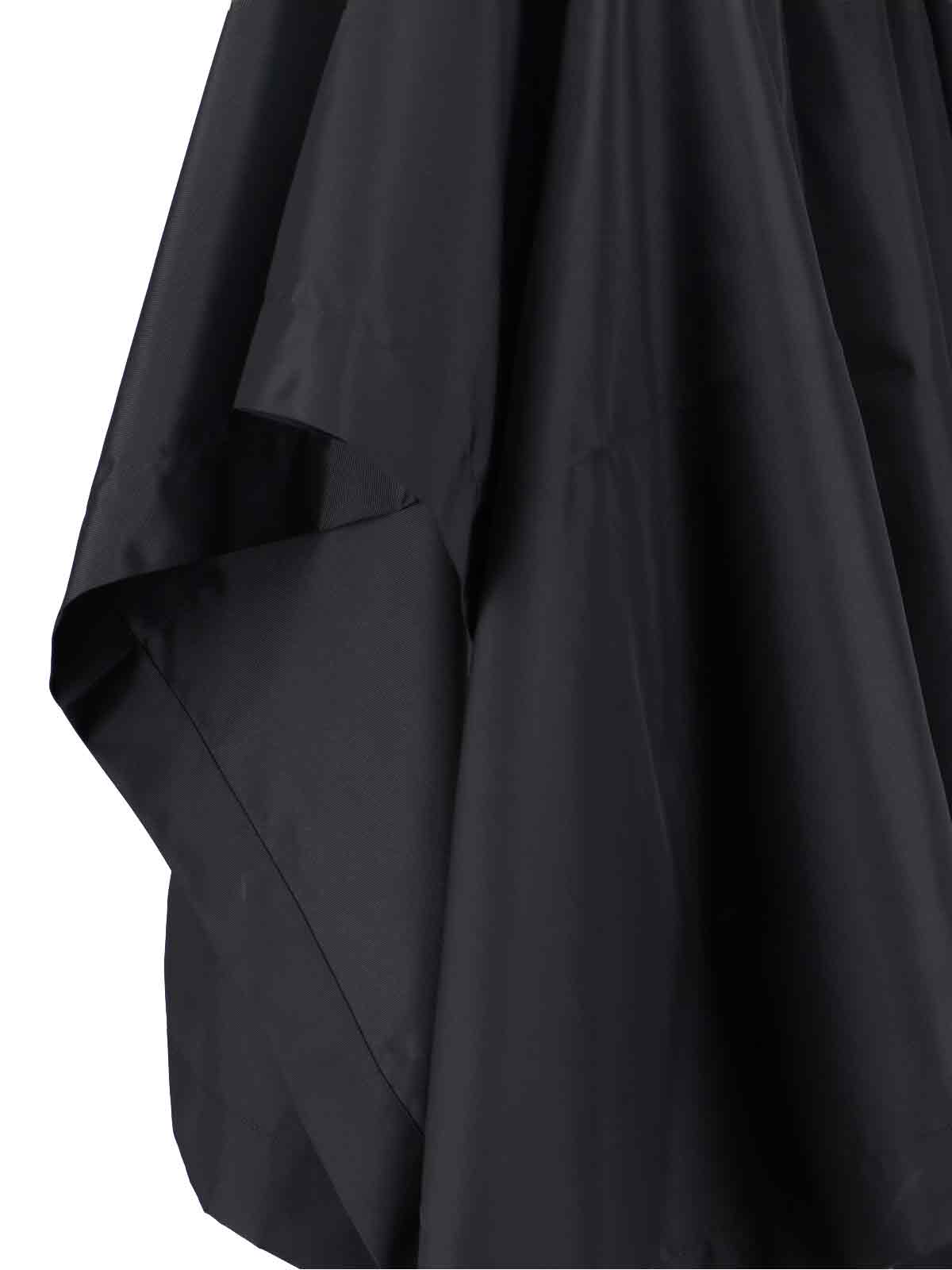 Drkshdw Nylon Cape In Black