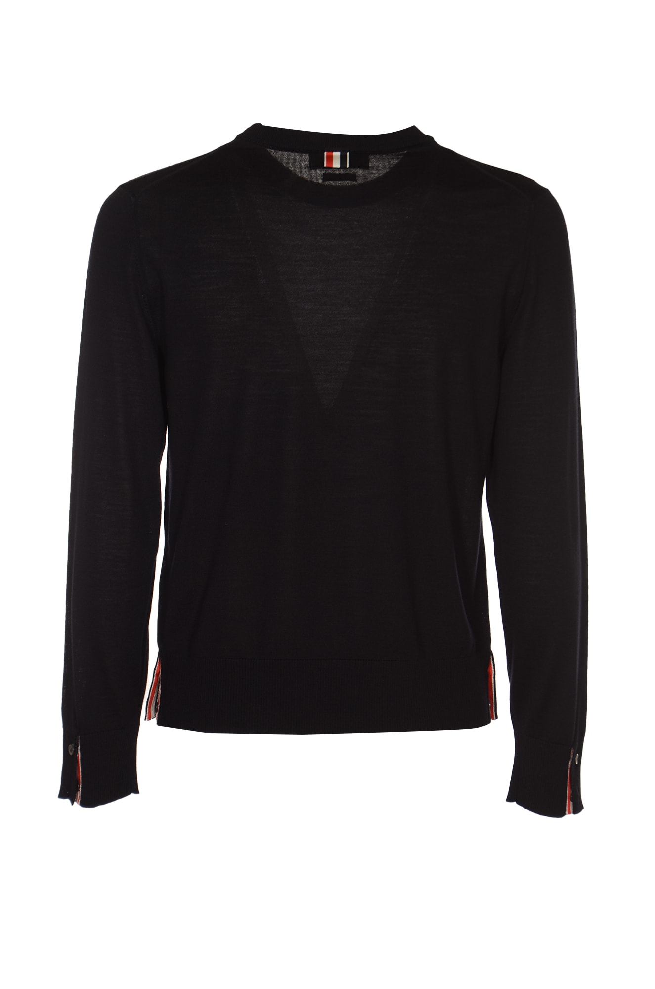 Shop Thom Browne Stitch Relaxed Fit Crewneck Pullover In Navy