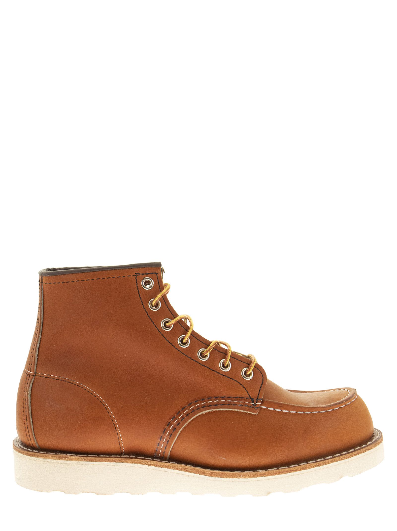 Shop Red Wing Classic Moc 875 - Lace-up Boot In Sienna