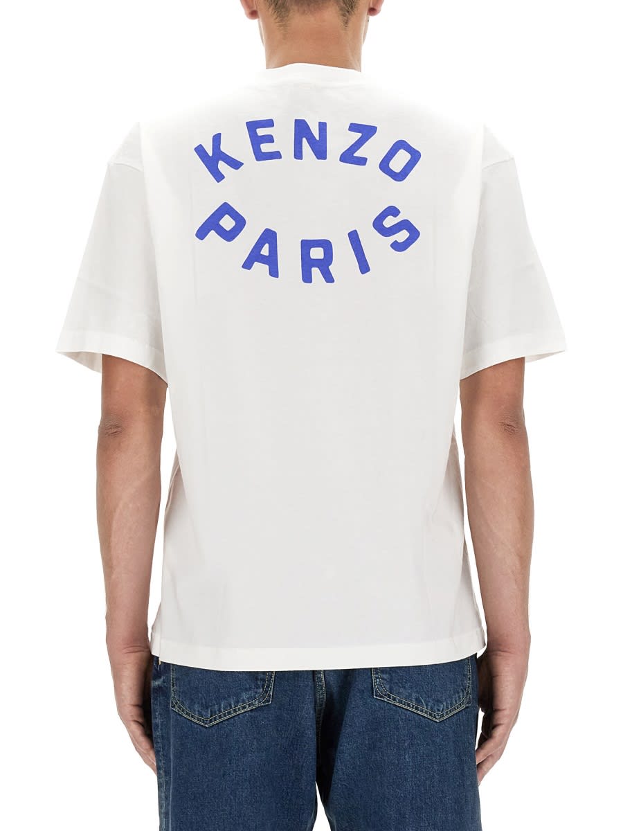 Shop Kenzo Target T-shirt In White