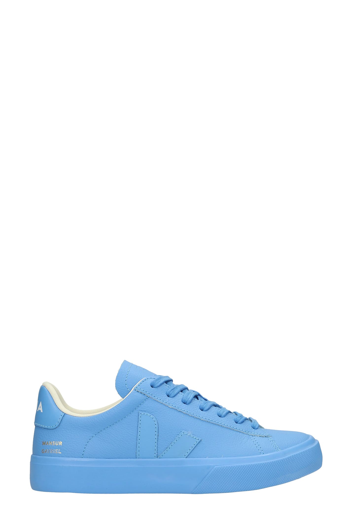 Veja Campo Sneakers In Cyan Leather