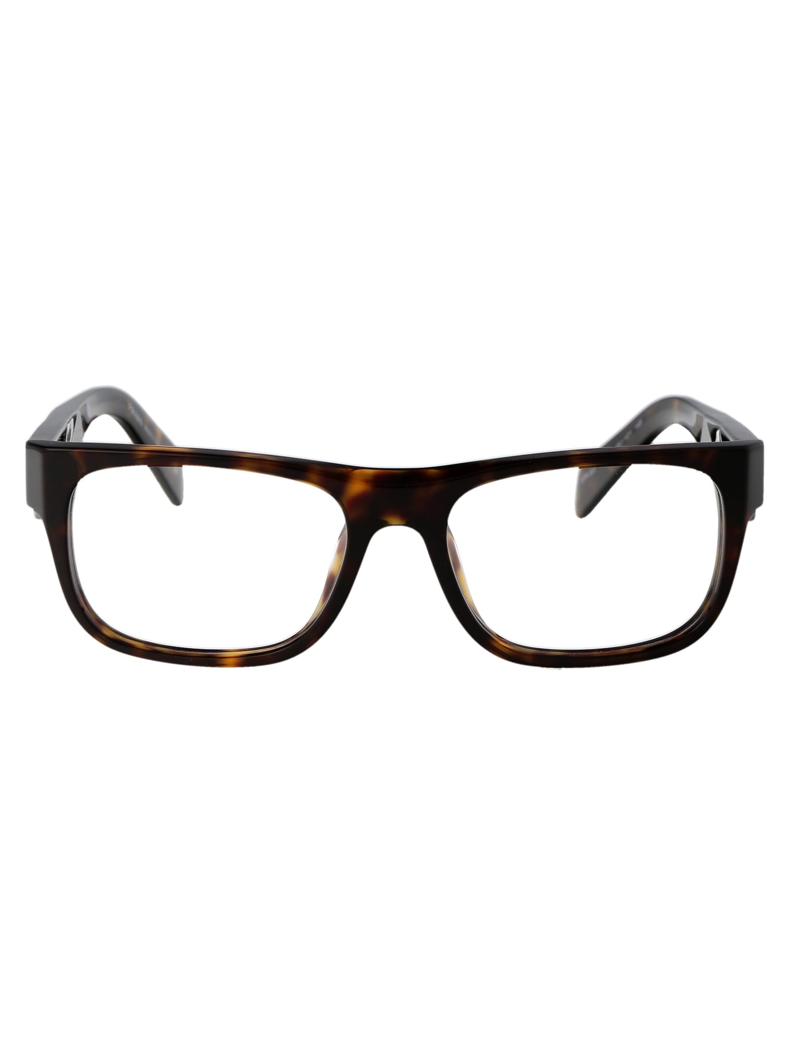 Shop Prada 0pr 22zv Glasses In 19j1o1 Loden/black