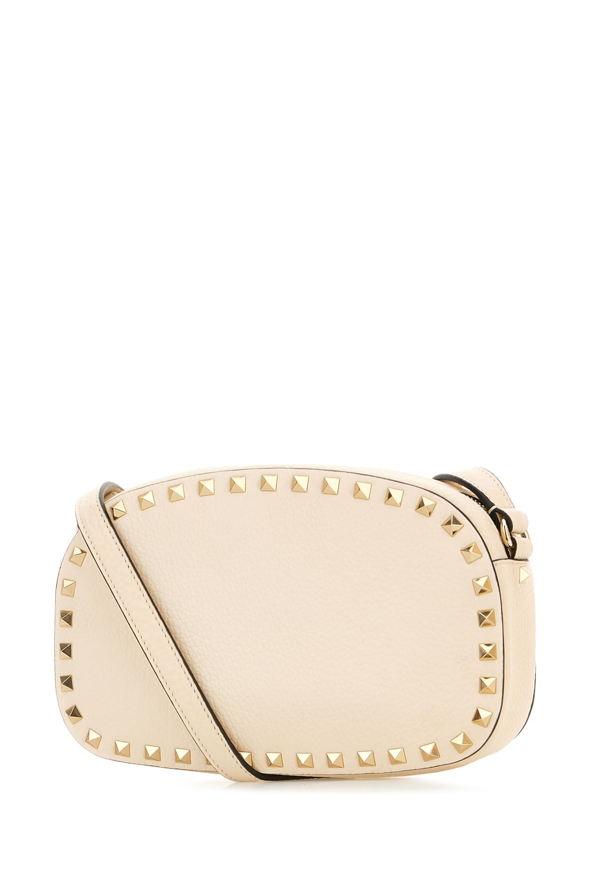 Valentino Ivory Leather Crossbody Bag In Neutral
