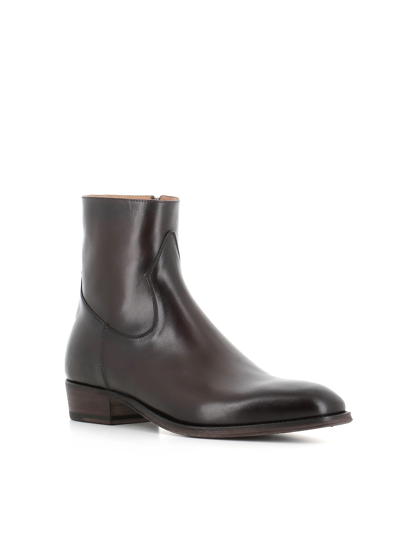 Alberto Fasciani Ankle Boot Jason 94022 In Mahogany