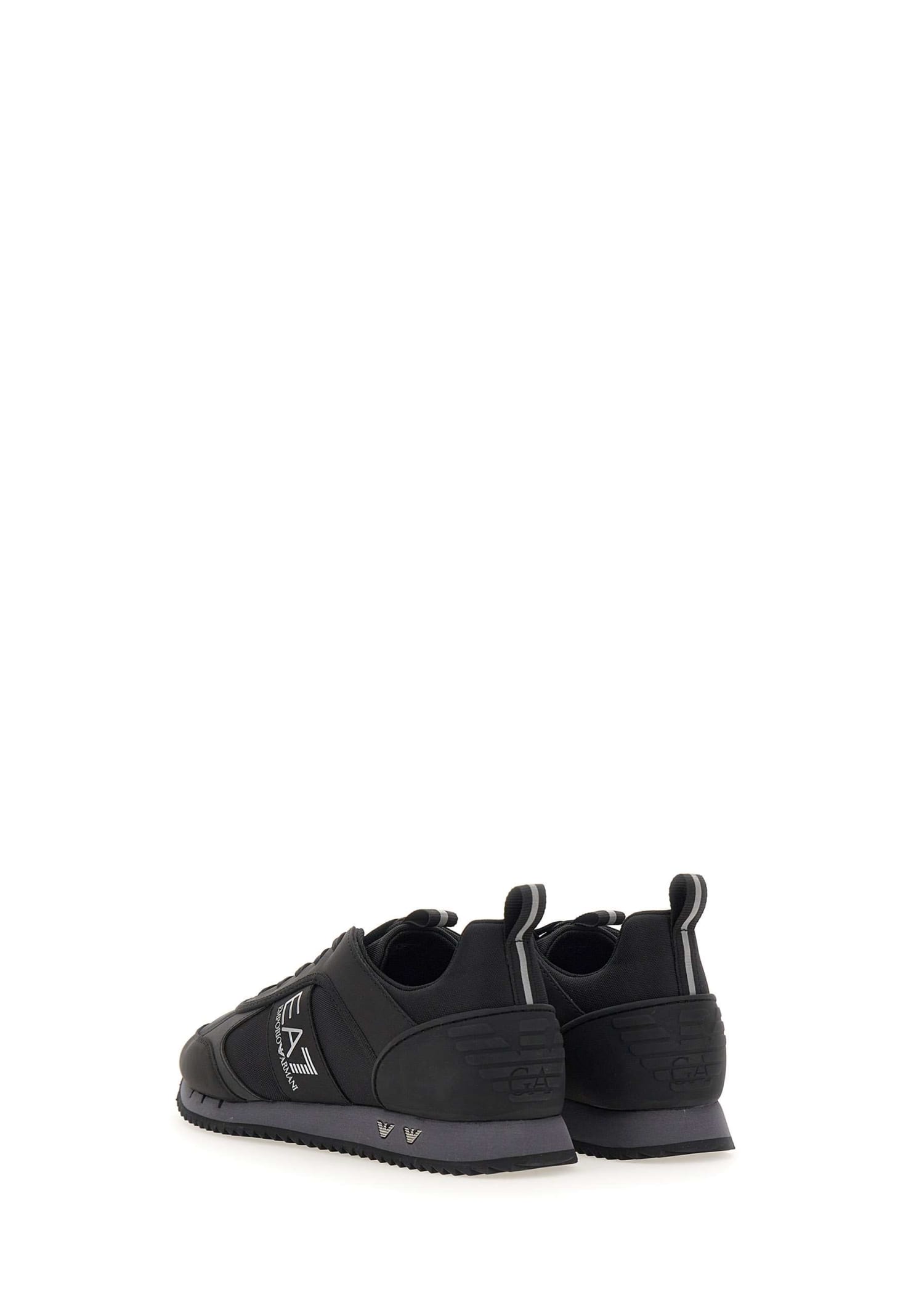 Shop Ea7 Cordura Sneakers In Black