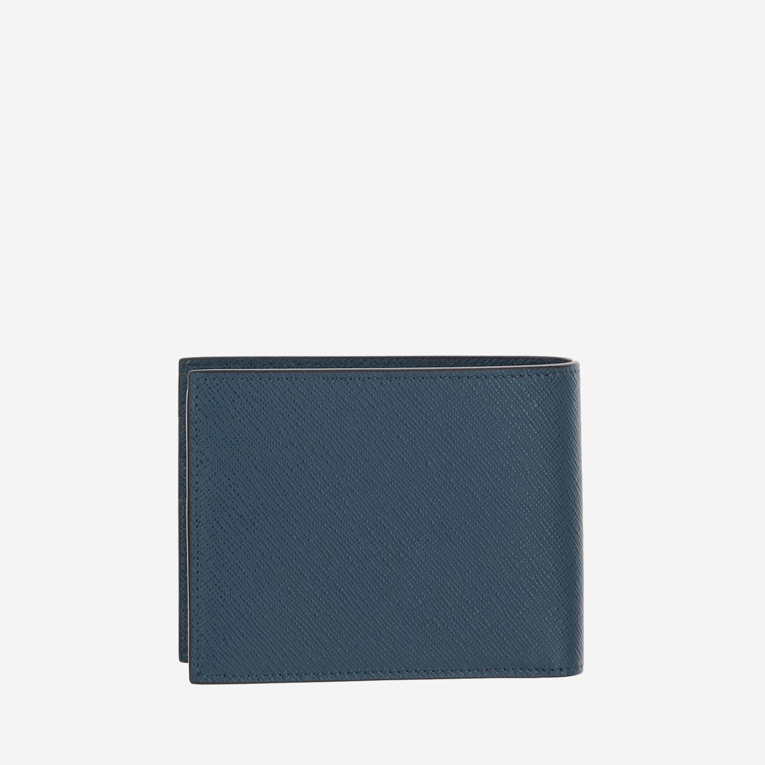 Shop Montblanc Sartorial Wallet In Blue