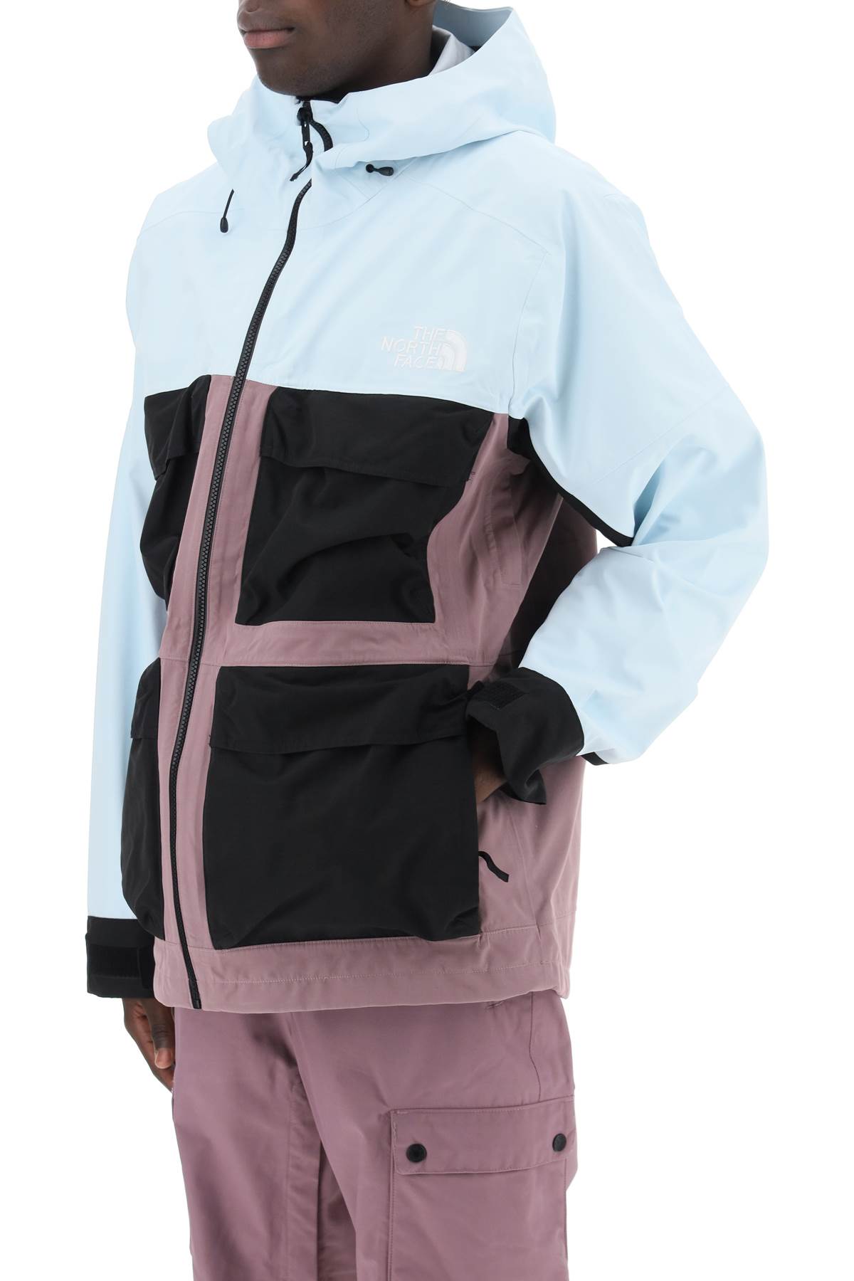 Shop The North Face Dragline Ski Jacket In Icecap Bluefawn Grey (light Blue)