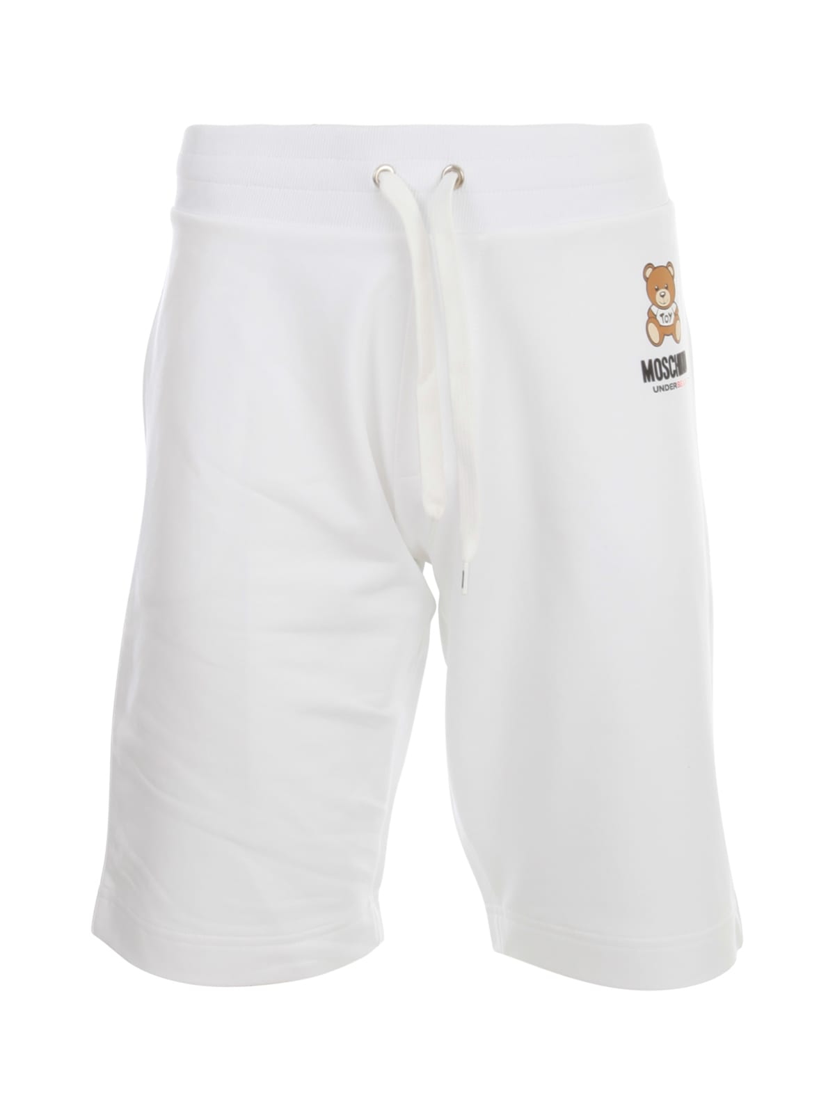 Moschino Shorts W/bear In White