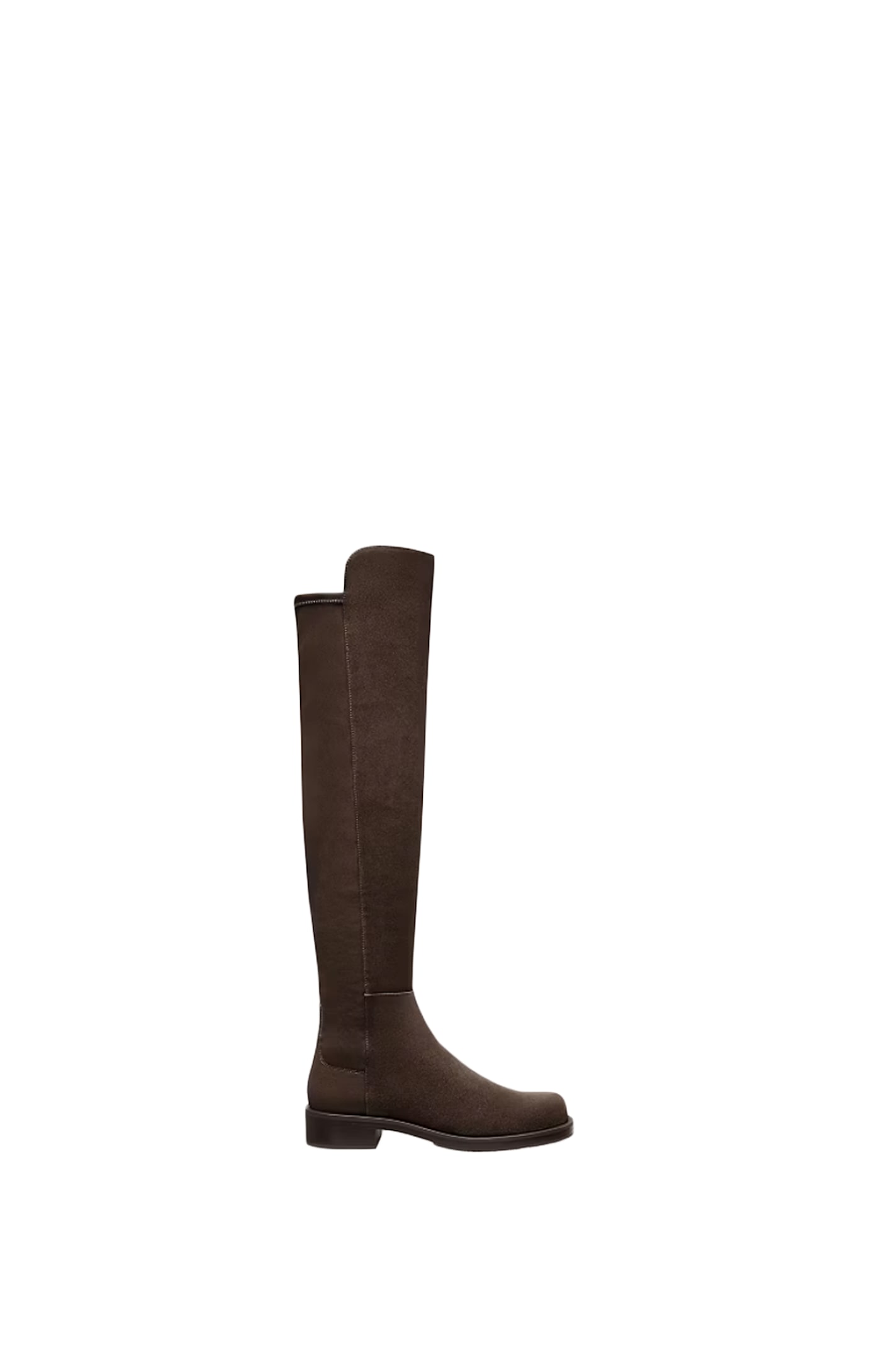 Shop Stuart Weitzman Boots 5050 Bold In Brown