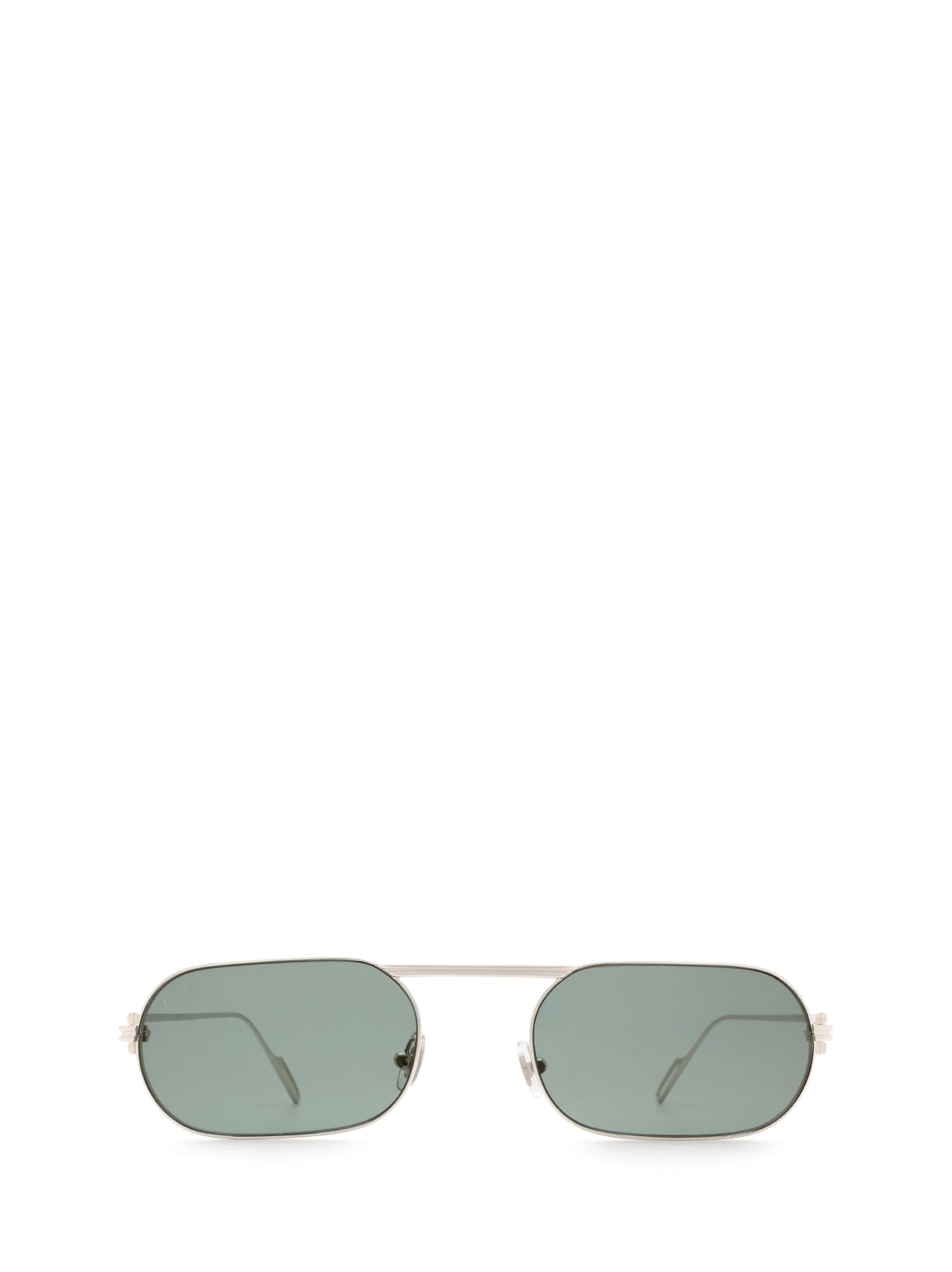 Cartier Eyewear Cartier Ct0112s Silver Sunglasses