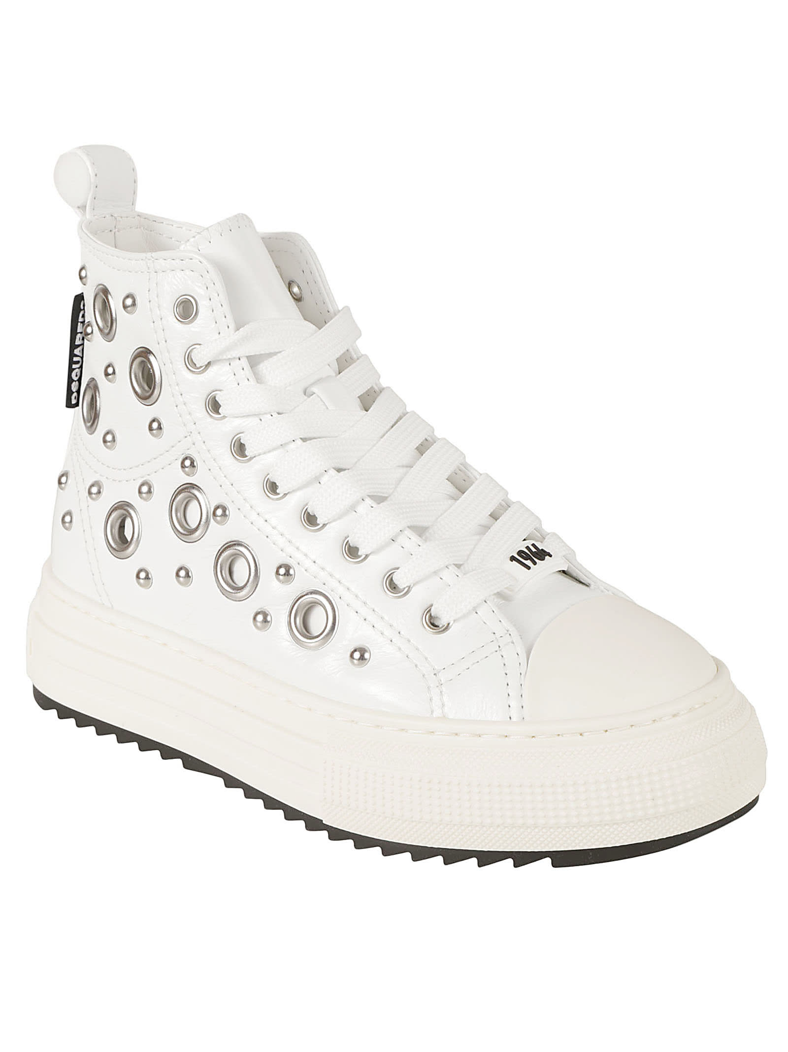 Shop Dsquared2 Berlin Sneakers In White