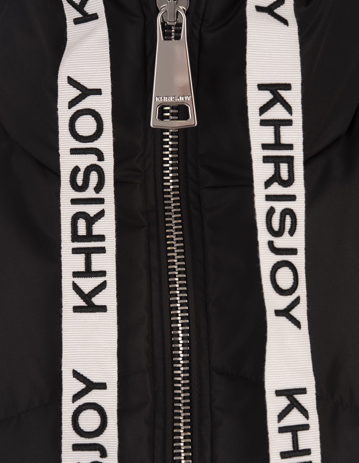 Shop Khrisjoy Black Khris Iconic Padded Gilet