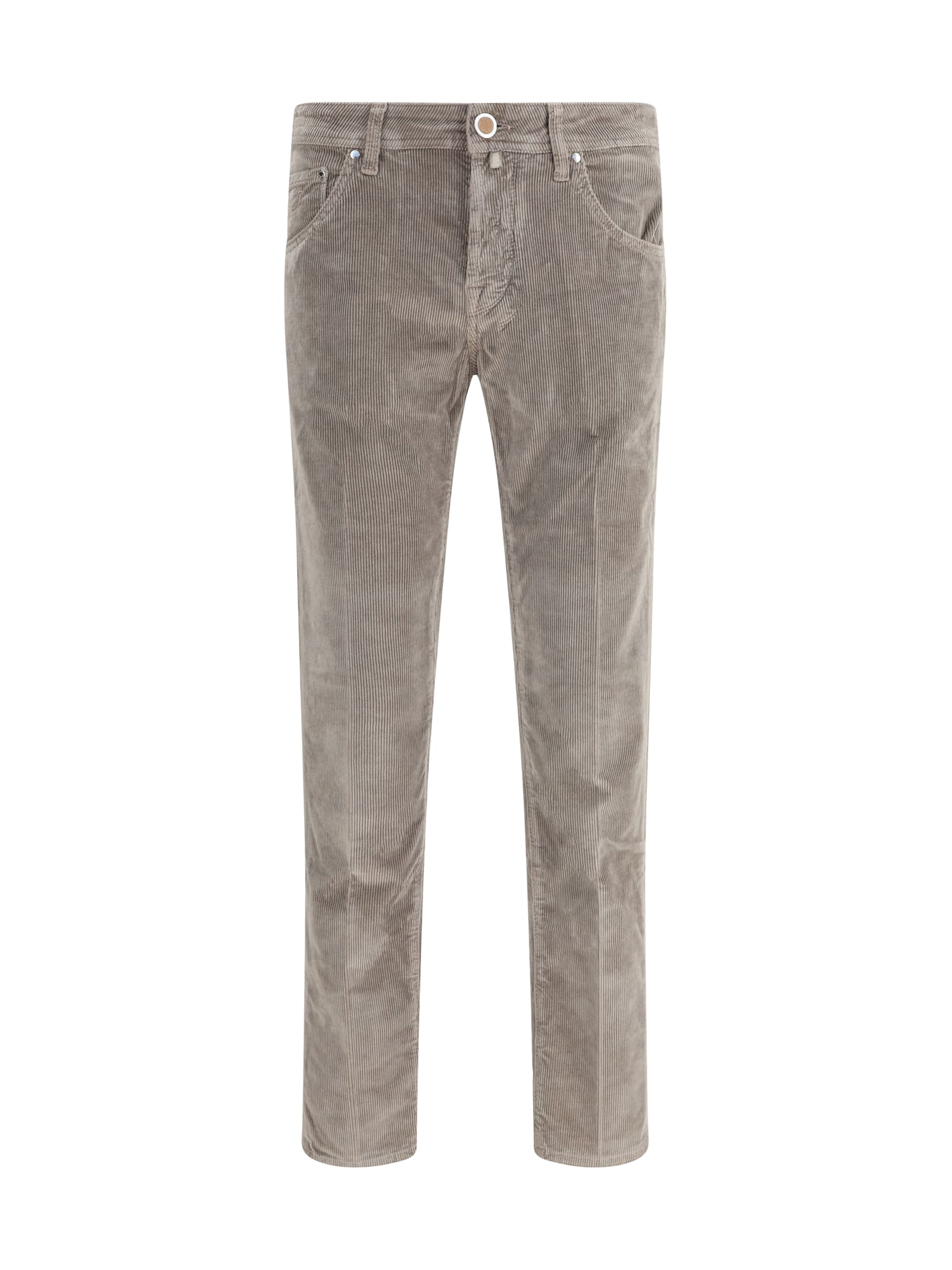 Jacob Cohen Five-pocket Corduroy Trousers In Multi