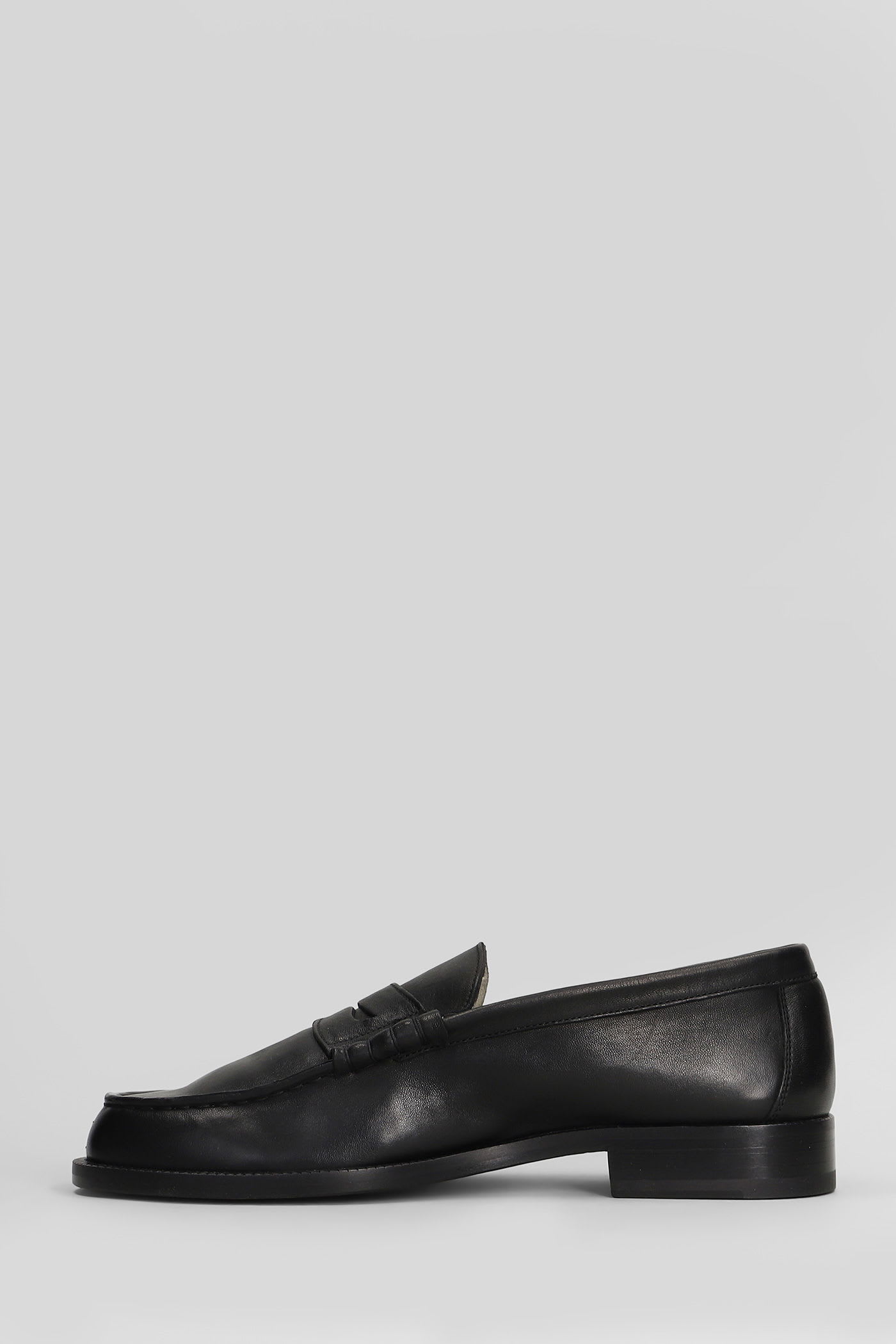 Common Projects Soft Loafer Loafers In Black Leather In Black
