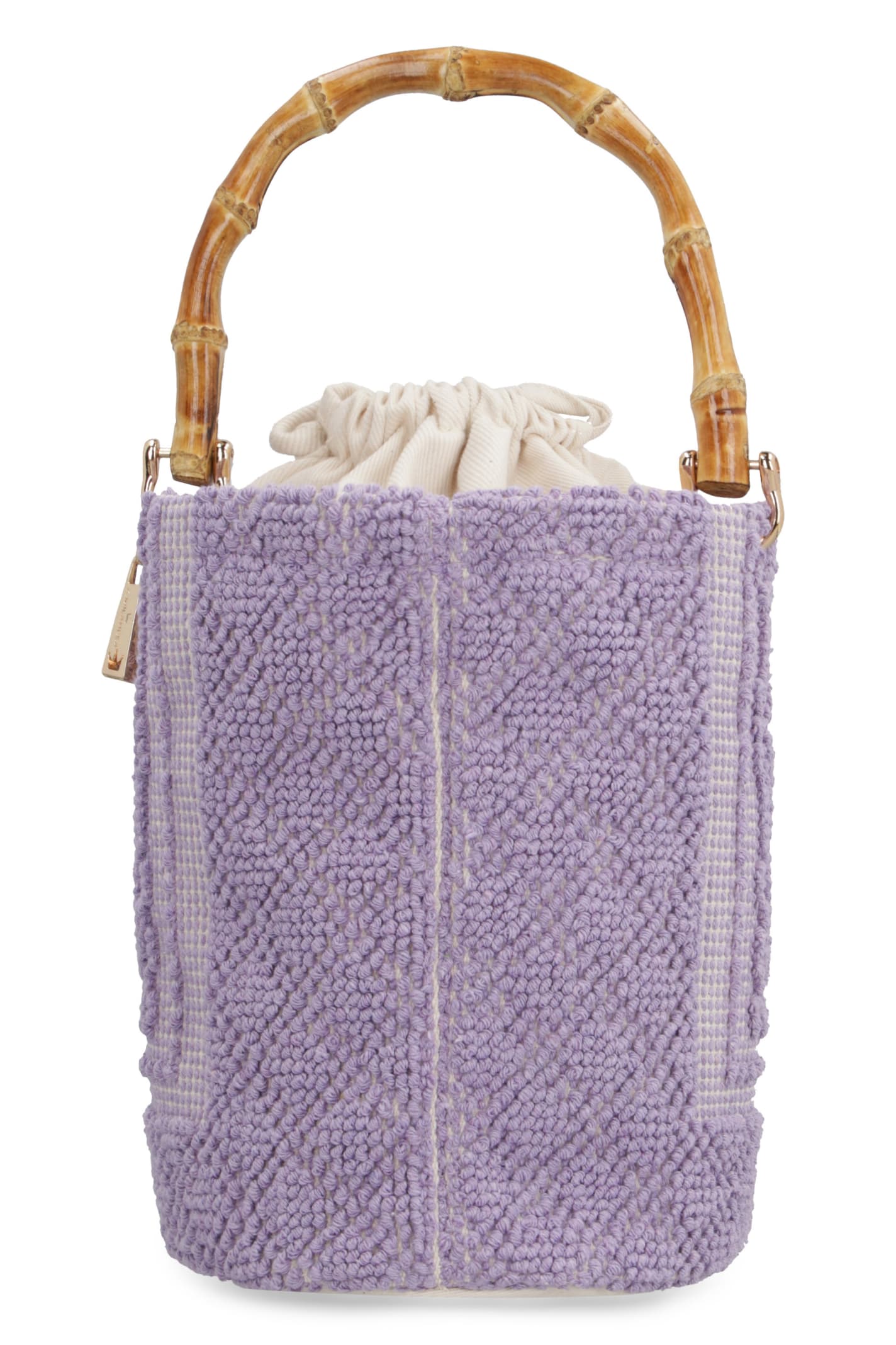 Shop Lamilanesa Chia Bucket Bag In Lilac