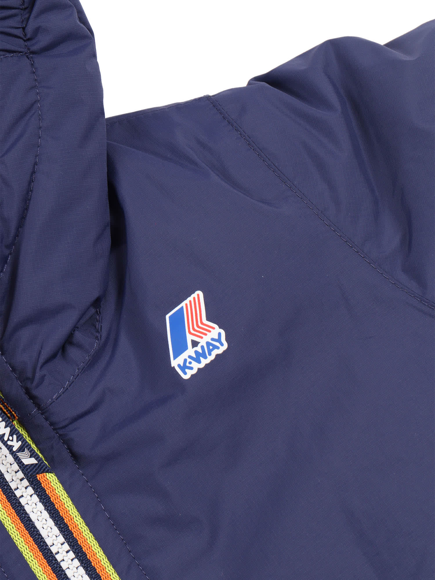 K-way E. Le Vrai 4.0 Claudine Orset Down Jacket In Blue
