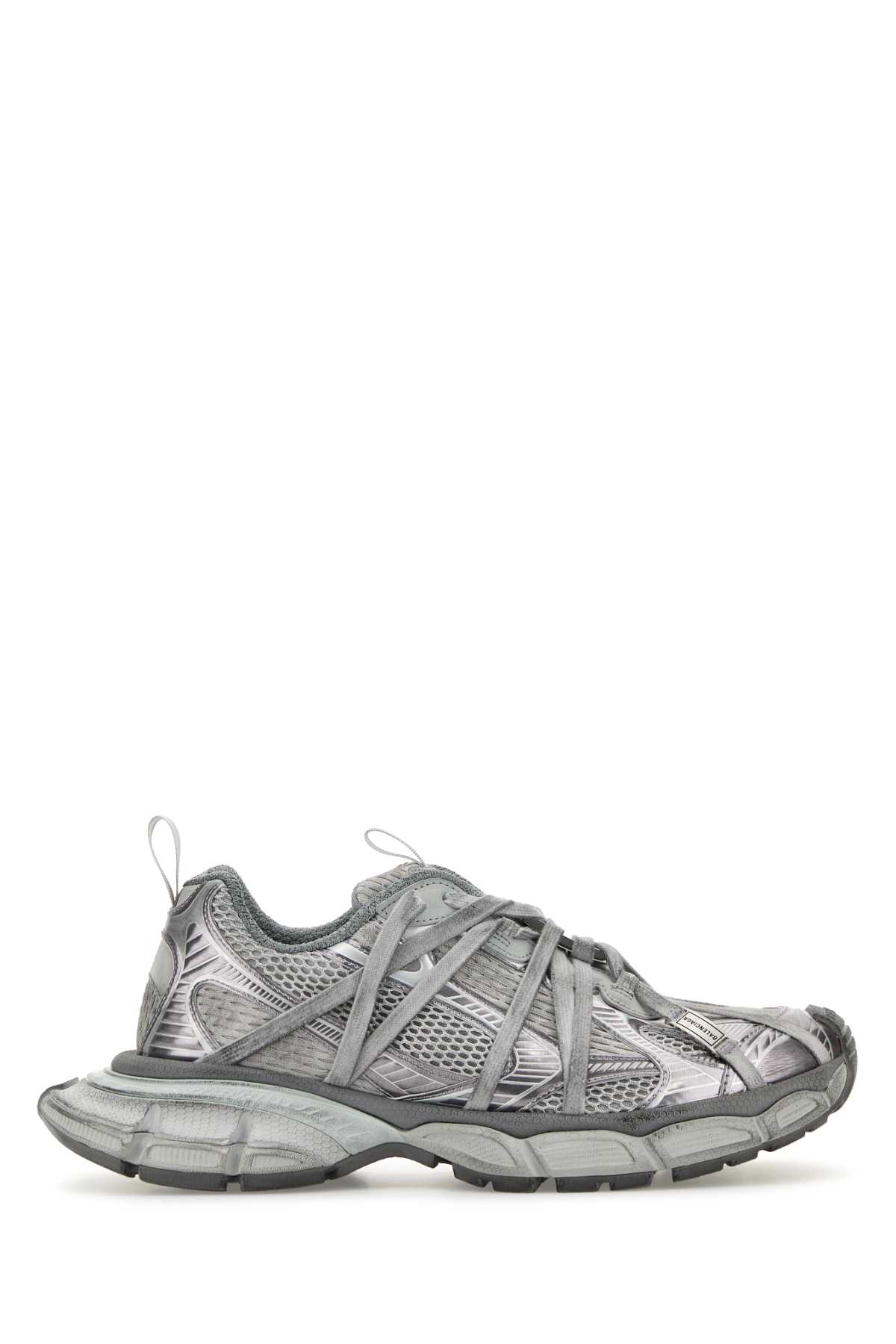 Grey Mesh And Rubber 3xl Extreme Sneakers