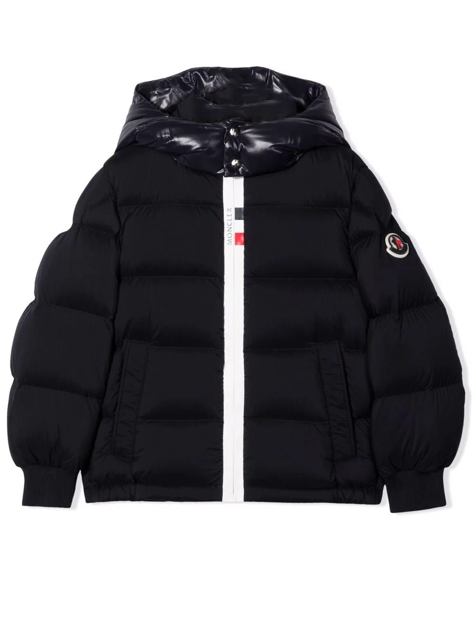 Moncler Navy-blue Padded Down Jacket