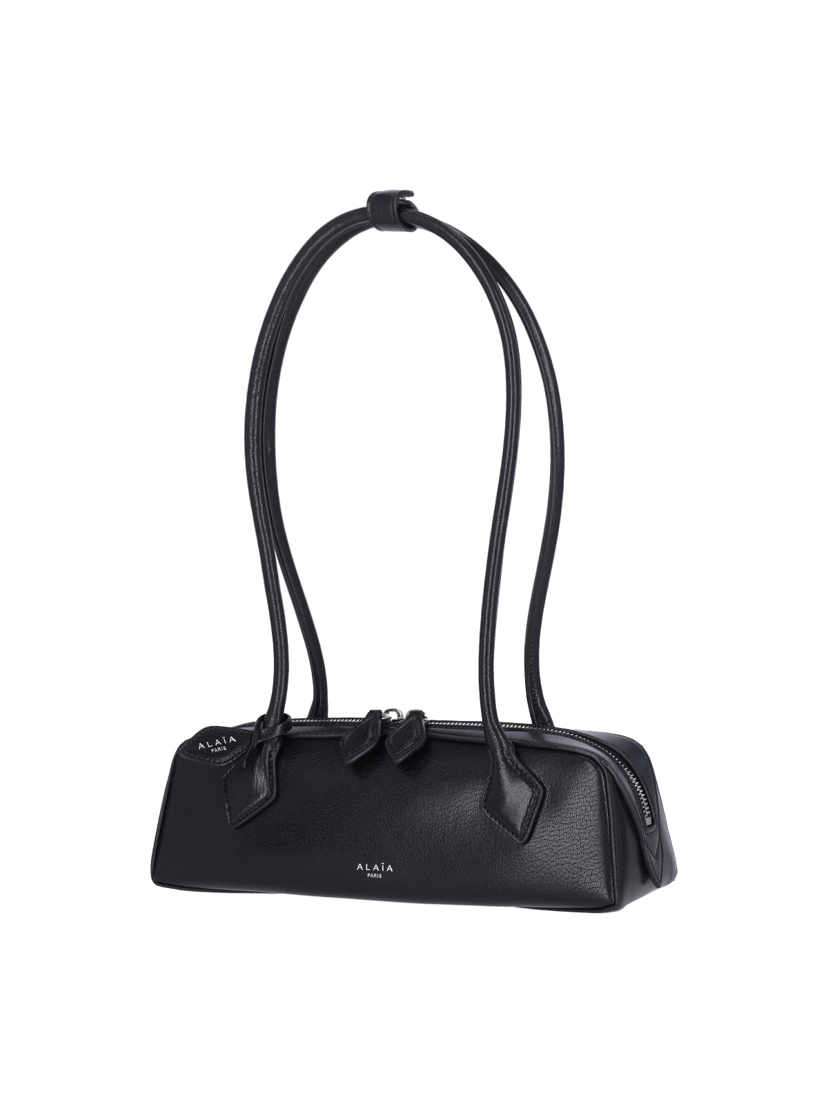 Alaïa Le Teckel Small Shoulder Bag In Black