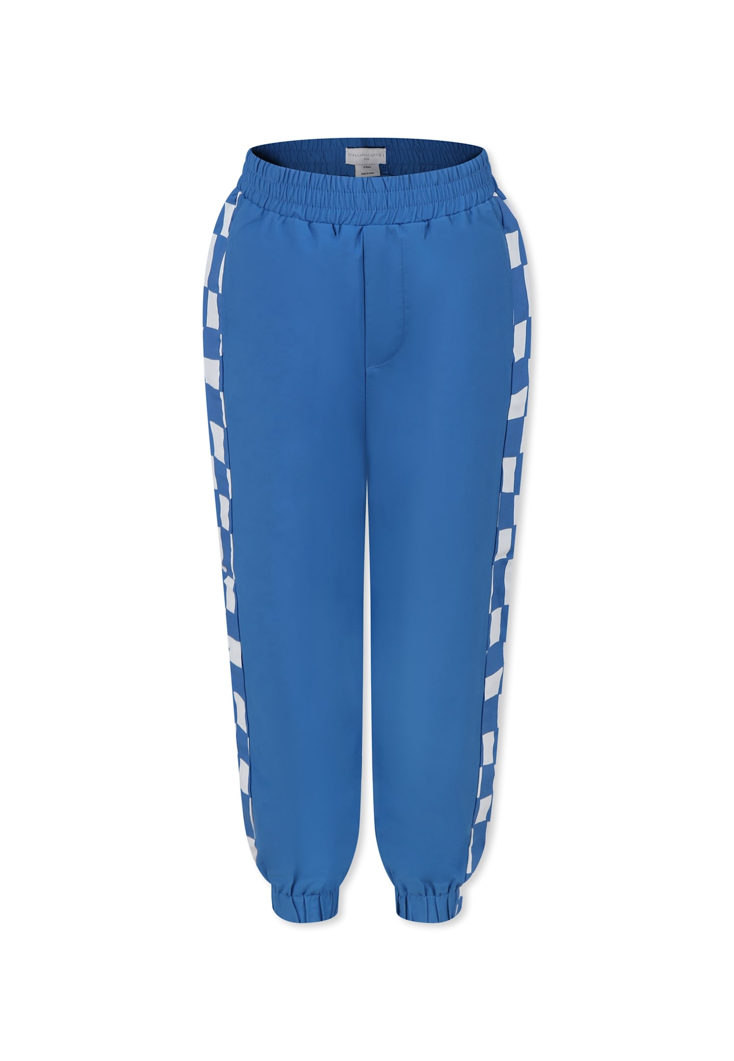 Stella Mccartney Blue Trousers For Boy In Blue