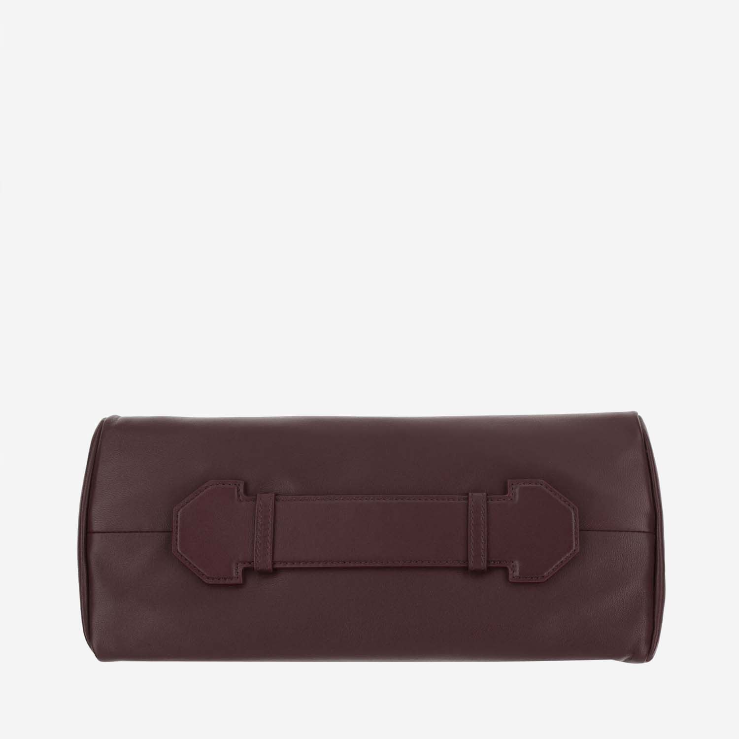 Armarium Eloisa Leather Handbag In Bordeaux