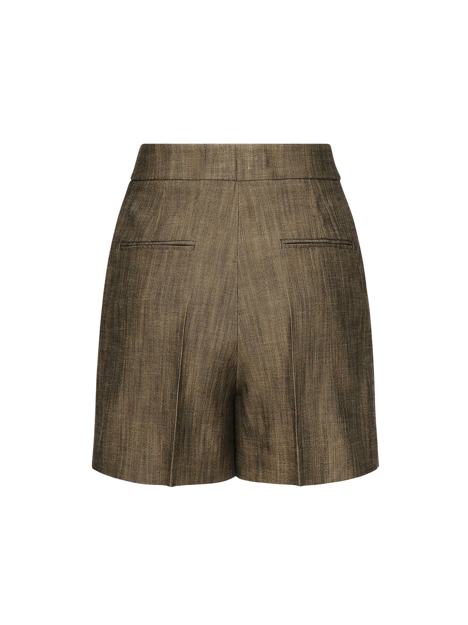 Pinko Short Suit Shorts In Marrone - Tec