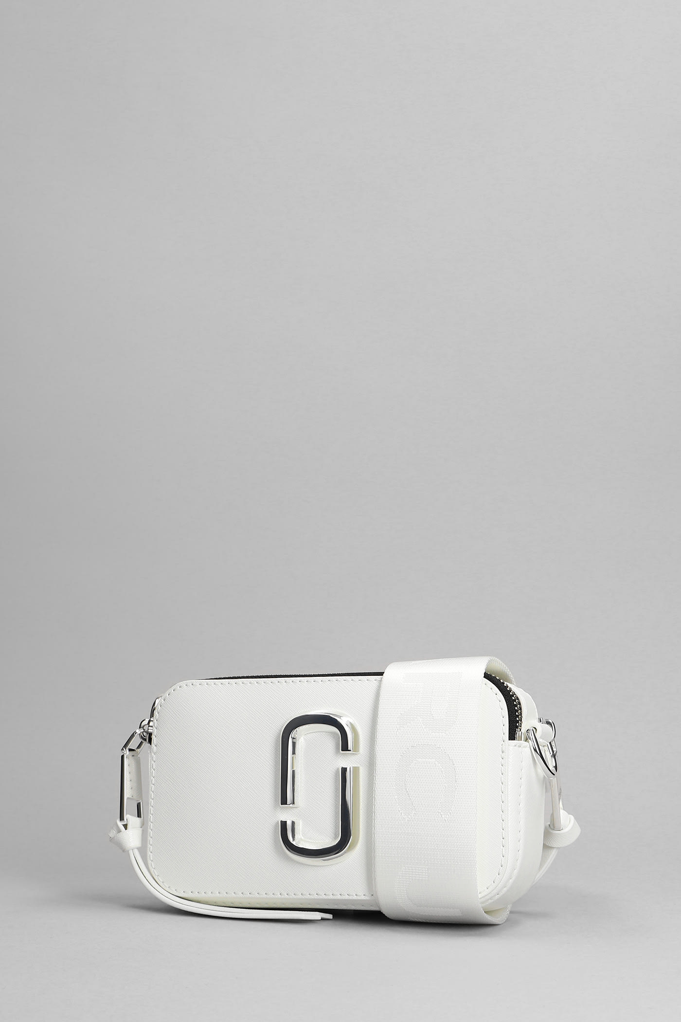 Shop Marc Jacobs Snapshot Shoulder Bag In White Leather