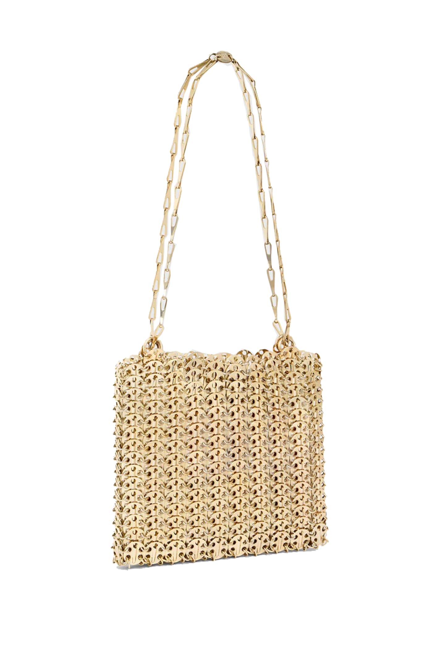Shop Rabanne Handbags In Golden