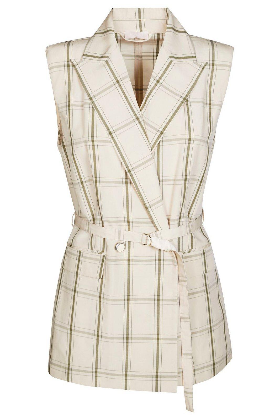 Liu •jo Check Waistcoat