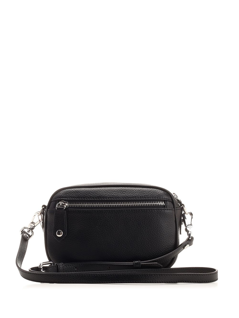 Shop Vivienne Westwood Anna Faux Leather Shoulder Bag In Black