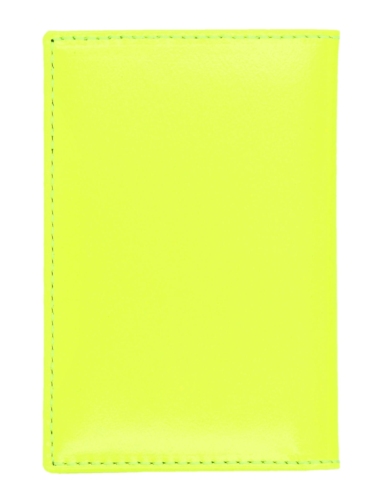 Comme Des Garçons Super Fluo Bifold Cardholder In Yellow