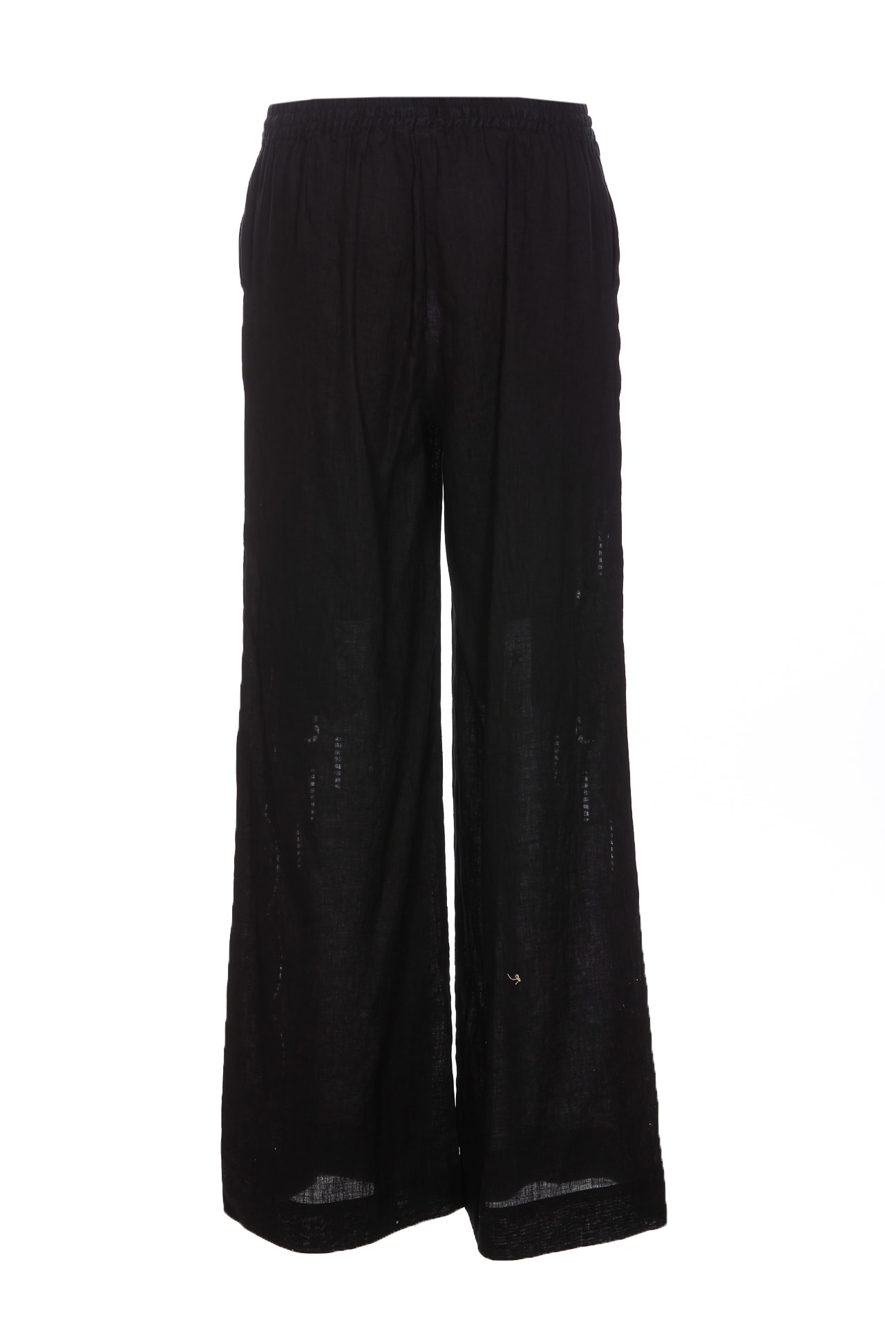 Shop P.a.r.o.s.h Beach Pants In Black